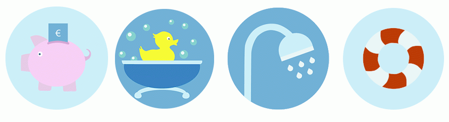 Individuelle Icons für neue Handwerker-Website