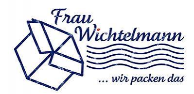 Logo-Entwicklung Frau Wichtelmann, Design Katrin Klink
