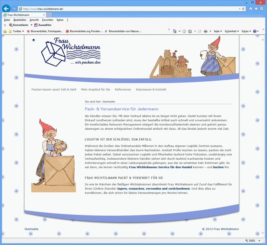 Frau Wichtelmann ... wir packen das